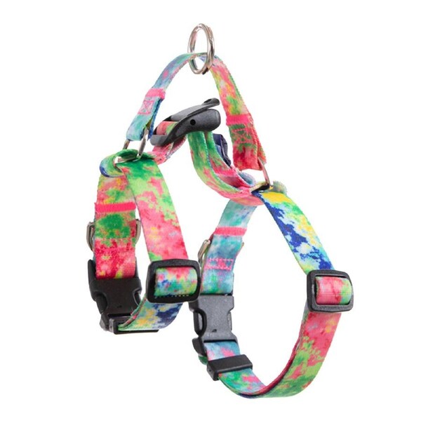 Dog Double-Lined Straps Harness Adjustable L SWEET GREEN