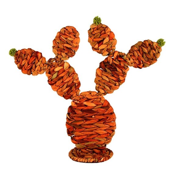 Maine & Crawford Lili 43cm Seagrass Cactus Artificial Home Display Decor Natural