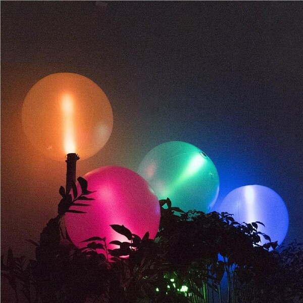 Glow In The Dark Beach Ball - 10 Pack