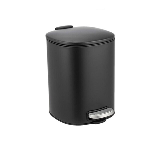Home Expression 5L/27cm Stainless Steel Rubbish Pedal Bin Trash Can Assorted