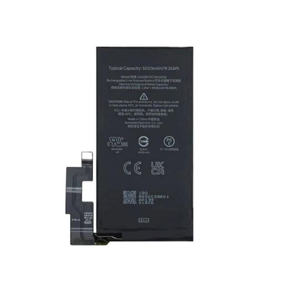 Replacement GOOGLE PIXEL 6 Pro Battery G63QN 5003mAh