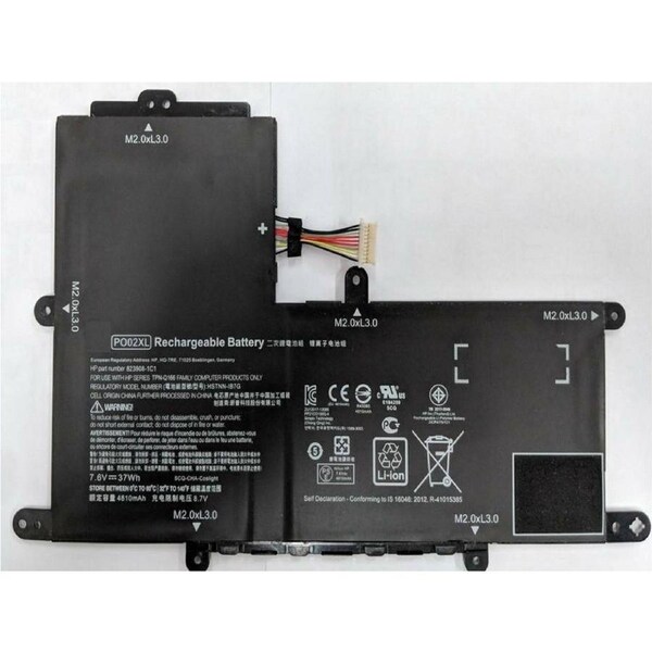 Battery Compatible For HP PO02XL