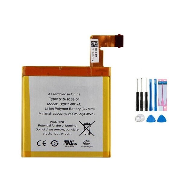 New 3.7V 750mAh MC-265360 Battery for Amazon Kindle 4 5 6 4G WiFi D01100