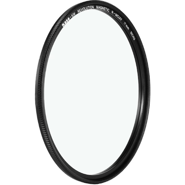 Kase 77mm KW Revolution R-MCUV Multicoated UV Filter (No Thread, Black)
