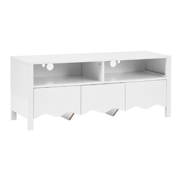 Cooper & Co. Scallop 120cm TV Unit White