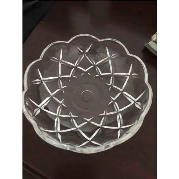 120mm Crystal Chandelier Bobeche Lamp Chandelier Part w/ Gold Pins (30mm Hole)