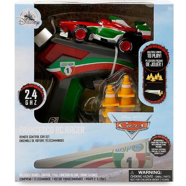 Disney Cars Francesco Bernoulli RC Car 3+ Toy Race Remote Control
