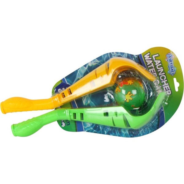 Airtime 40cm Launcher Water Game w/ Paddles & Ball Kids/Children Outdoor Toy 6y+
