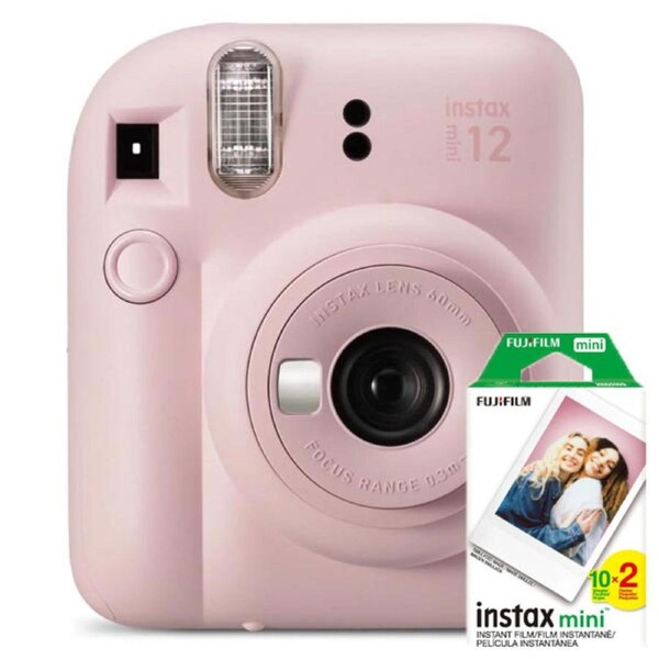 Fujifilm Instax Mini 12 w 20 Instax Mini Films - Pink