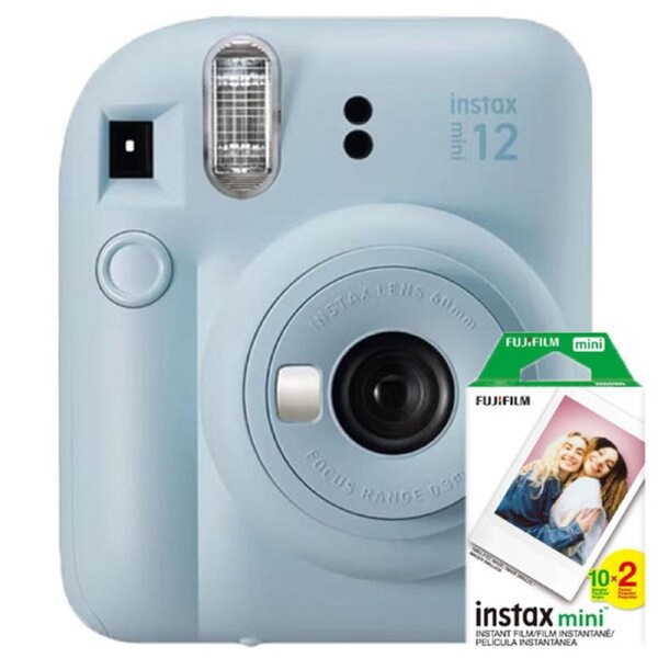 Fujifilm Instax Mini 12 w 20 Instax Mini Films - Blue