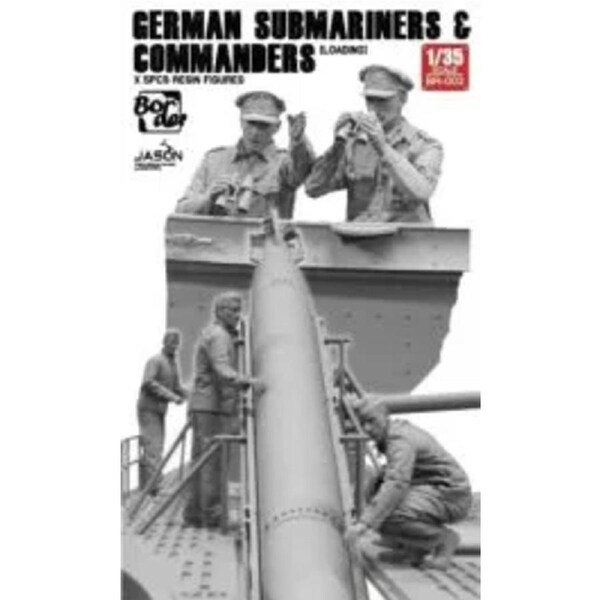 Border Model 1/35 German Submariners & Commanders (Loading) Plastic Model Kit [BR-003]