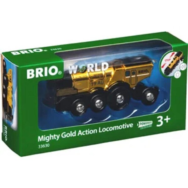 BRIO - Mighty Gold Action Locomotive
