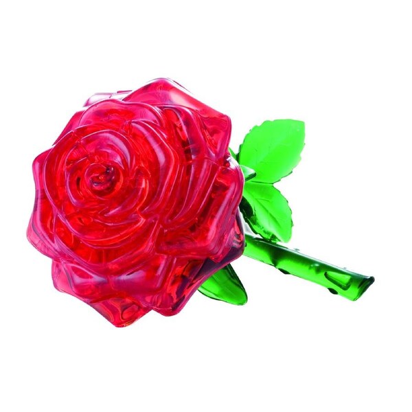 Mag-Nif 3D Red Rose Crystal Puzzle