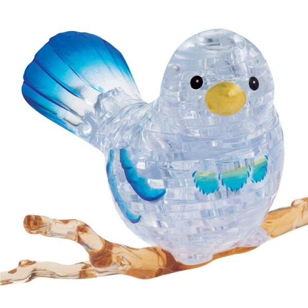 Mag-Nif 3D Clear Bird Crystal Puzzle