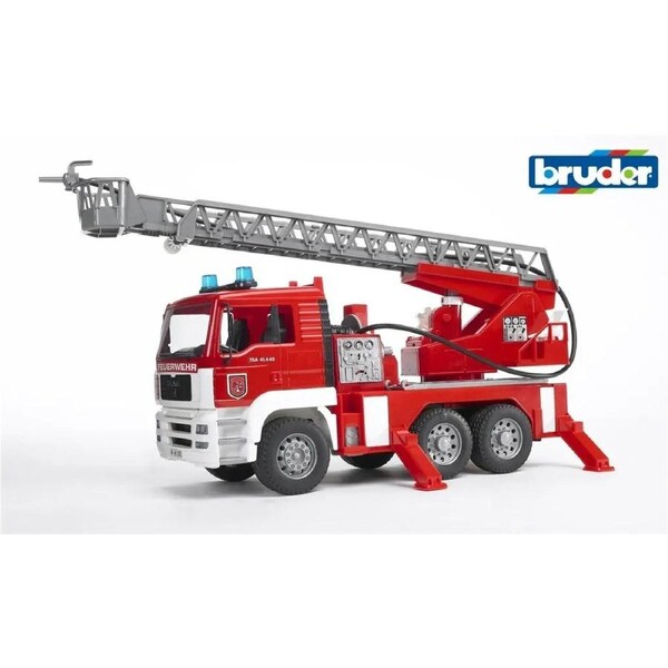 Bruder 1/16 MAN Fire Engine with Water Pump Light & Sound BR02771