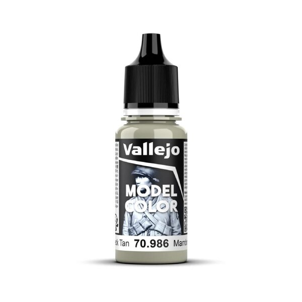 Vallejo Model Colour #110 - Deck Tan - 18 ml Matt Acrylic Paint