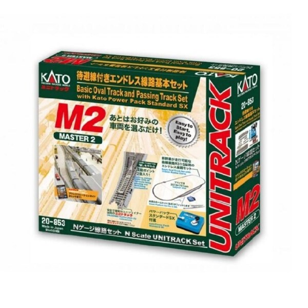 Kato N Unitrack Master set M2 (replacing 20-851)