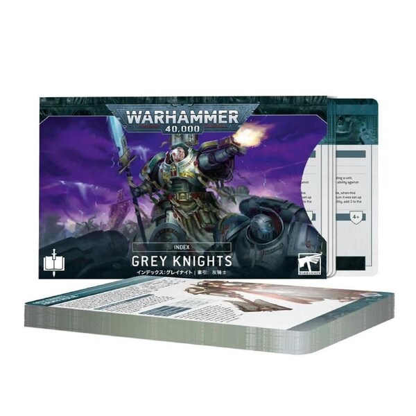 Warhammer 40k: Index Cards Grey Knights