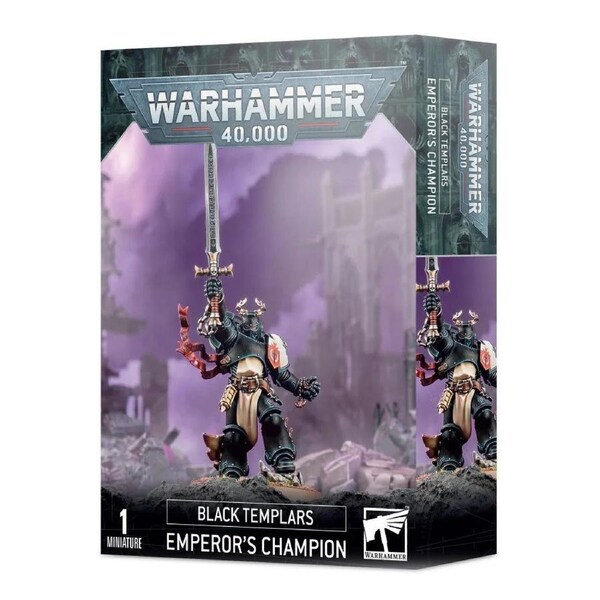 Warhammer 40K: Black Templars Emperors Champion