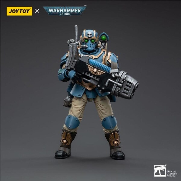 Joy Toy Warhammer 40k 1/18 Astra Militarum 55th Kappic Eagles Plasma Gunner