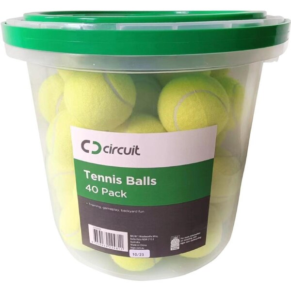 Circuit Tennis Balls 40 Pack