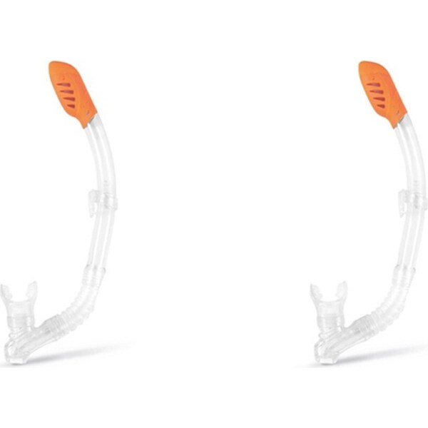 2x Intex Easy-Flow Swimming Kids/Children Snorkel/Breather 8+ Assorted
