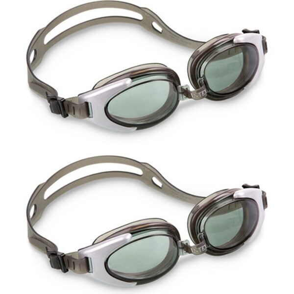 2x Intex Water Sport Goggles Swimming Pool/Beach Accessory Children 14+ Assorted