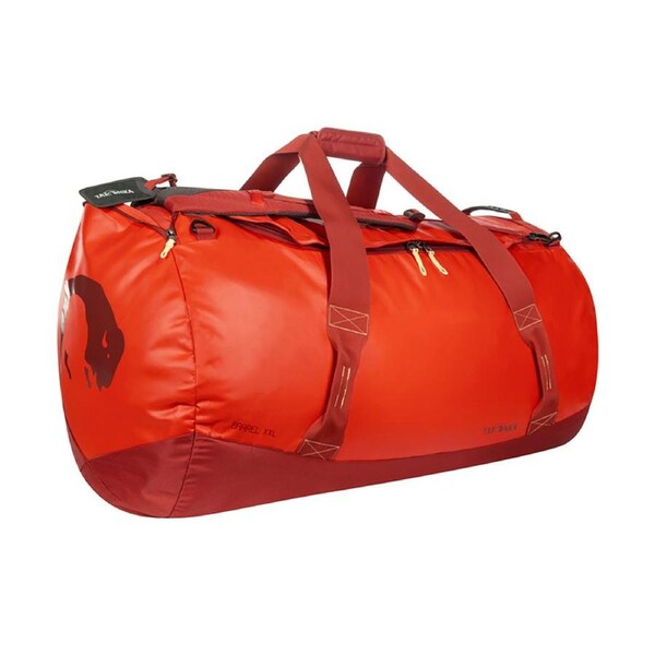 Tatonka Heavy Duty Waterproof Tarpaulin Barrel/Duffle Bag XXL/130L Red Orange