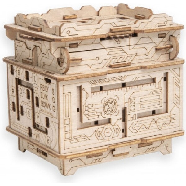 Escape Welt Orbital Box Wooden 3D Puzzle Kids/Family Solving Brain Teaser Toy