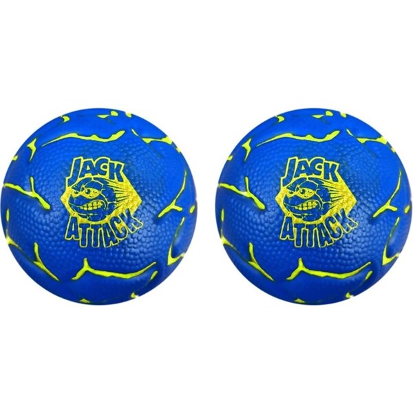 2x Jack Attack Grip Kids 9cm Bounce Ball Pool/Beach Water Toy Assorted