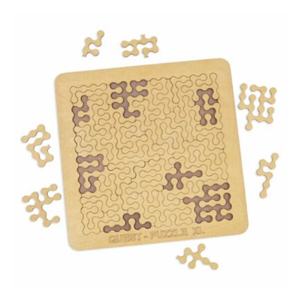 Escape Welt Quest Pyramid Wooden 3D Puzzle Brain Teaser Game Kids/Family Toy