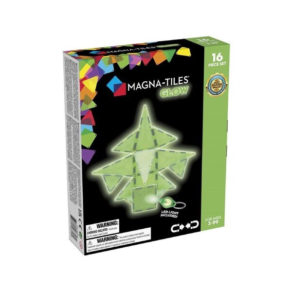 MAGNA-TILES - Glow - 16 Piece Set
