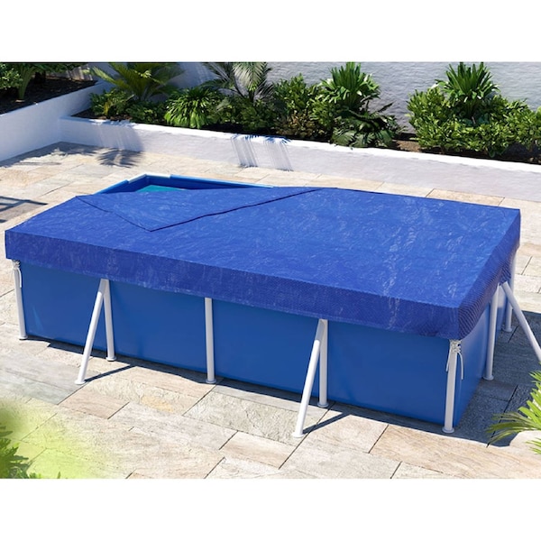 3x2m Aqua Buddy Pool Cover Above-ground Swimming Pool Blanket Blue