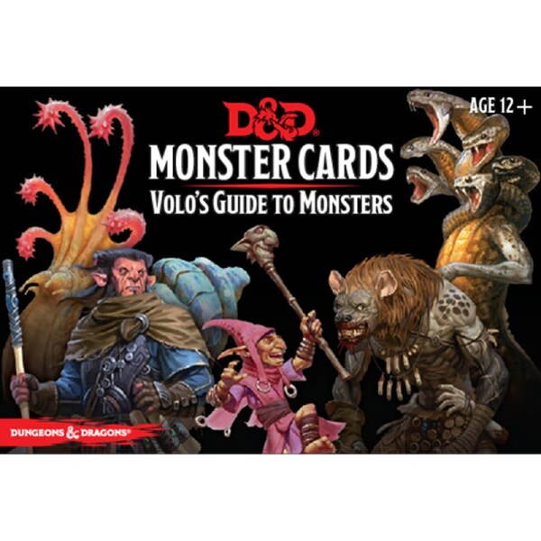 Dungeons and Dragons: Spellbook Volo's Guide to Monsters Cards