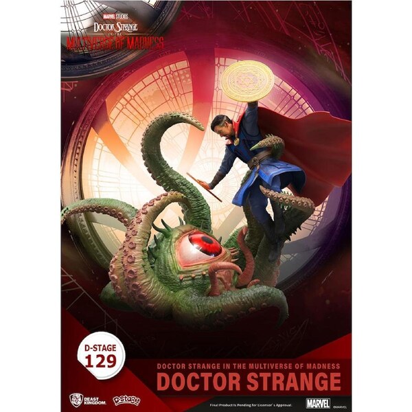 Beast Kingdom D Stage Doctor Strange In The Multiverse Of Madness Doctor Strange vs. Gargantos Diorama