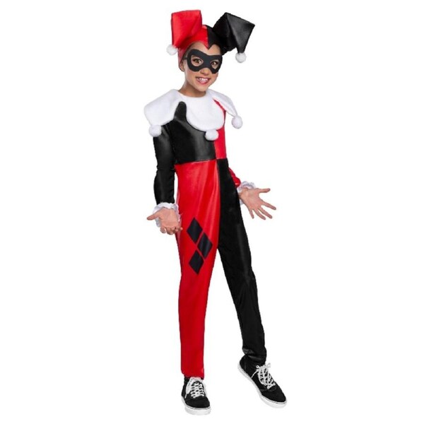 Harley Quinn DC Superhero Child Costume Size M 5-7 Years