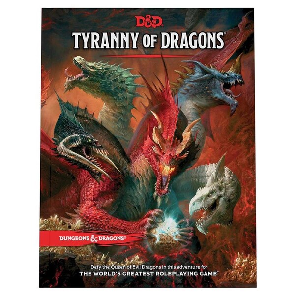 Dungeons and Dragons Tyranny Of Dragons Evergreen Cover