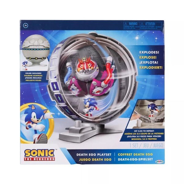Sonic The Hedgehog 2.5 inch Figures Death Egg Playset