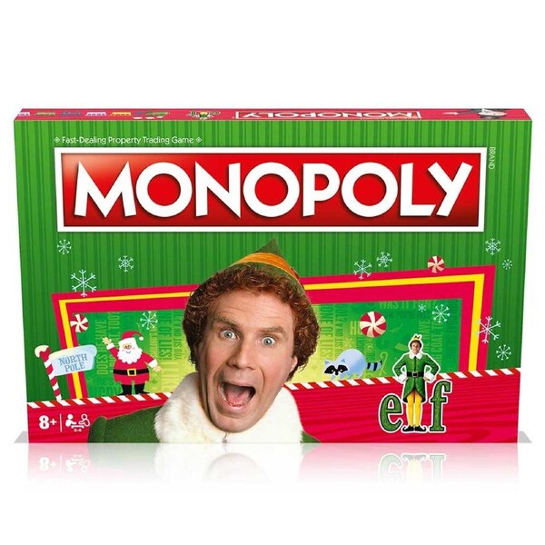 Monopoly Elf Edition Board Game