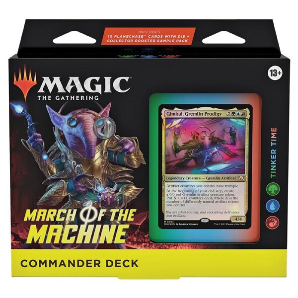 Magic the Gathering: March of the Machine Tinker Time Commander Deck