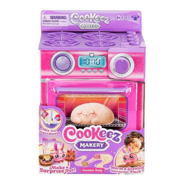 Cookeez Makery Oven Playset Cinnamon Treatz (Designs may vary)