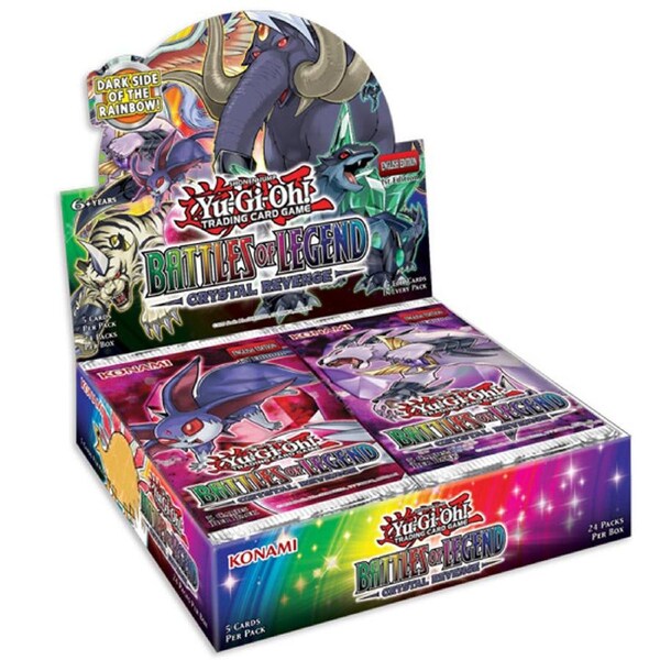 Yu-Gi-Oh! TCG Battles of Legend: Crystal Revenge Booster Box