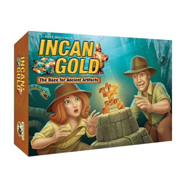 Incan Gold: The Race for Ancient Artifacts Board Game