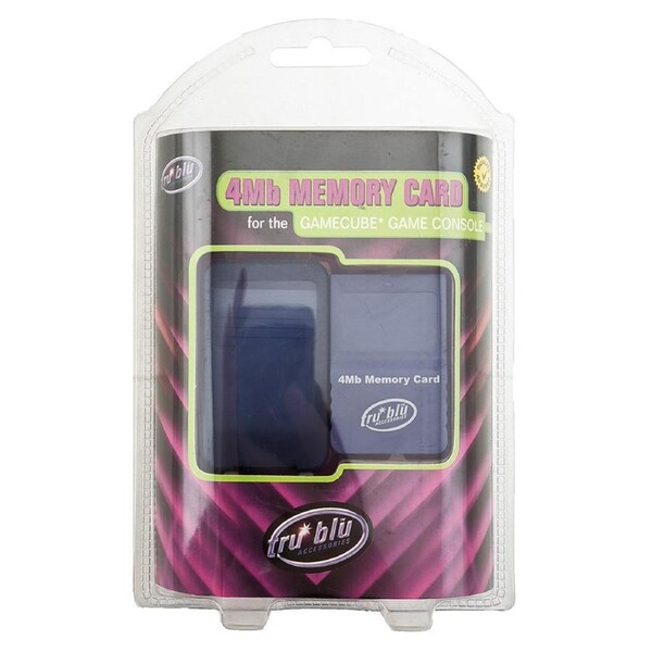 Trublue Gamecube 4mb Memory Card