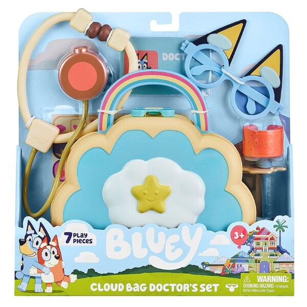 Bluey Cloud Bag Doctor's Set