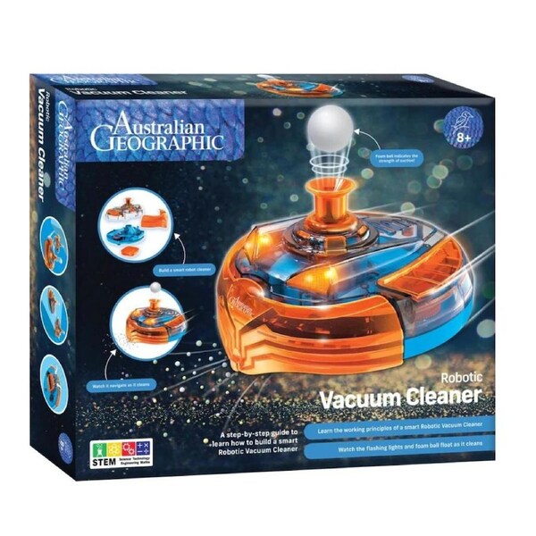 Australian Geographic Intelligent Robotic Vacuum Cleaner