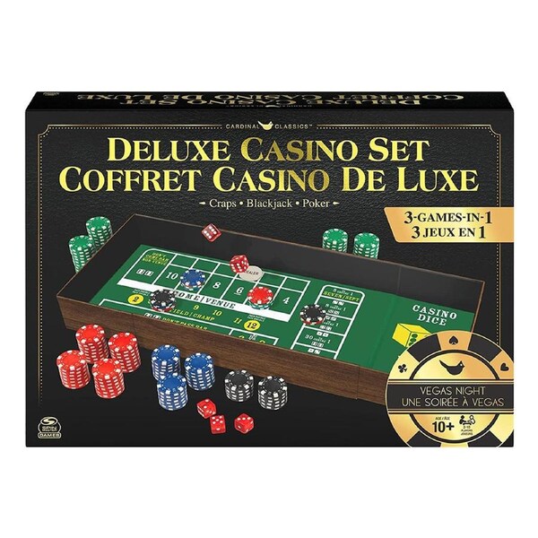 Classic Games Deluxe Casino Set