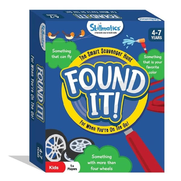 Skillmatics Found It Scavenger Hunt For When You're On The Go Card Game