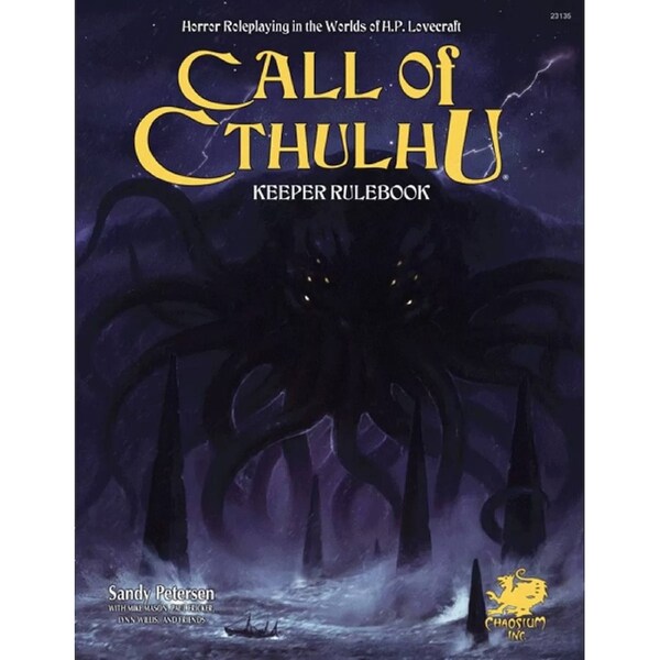 Call of Cthulhu Role Playing Game Keeper Rulebook