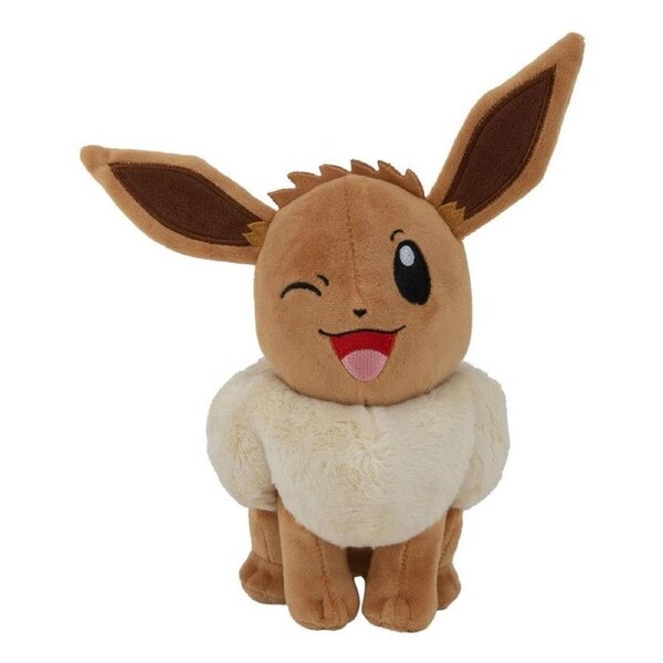 Pokemon 8 inch Eevee Winking Plush